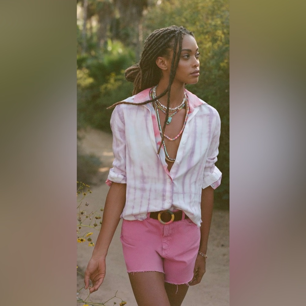 Anthropologie Tie-Dye Women's Blouse